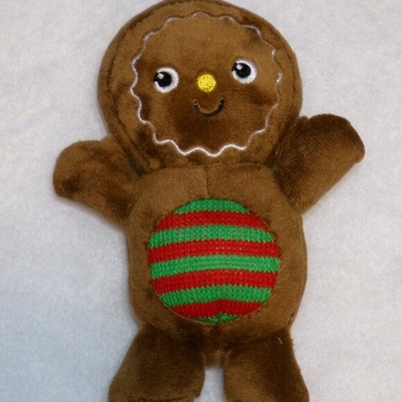 Gingerbread Man 6.5" Plush Toy Chocolate Brown - Picture 2 of 4